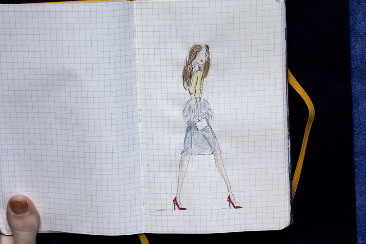 karenika.com - monthly drawing project