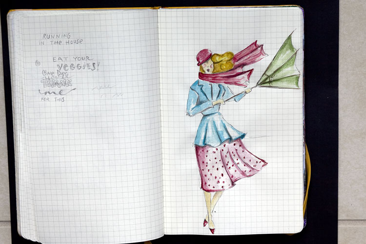 karenika.com - monthly drawing project