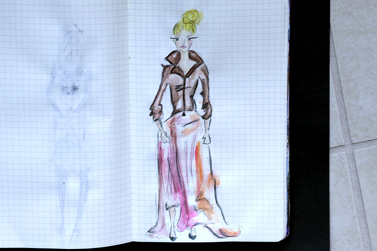 karenika.com - monthly drawing project