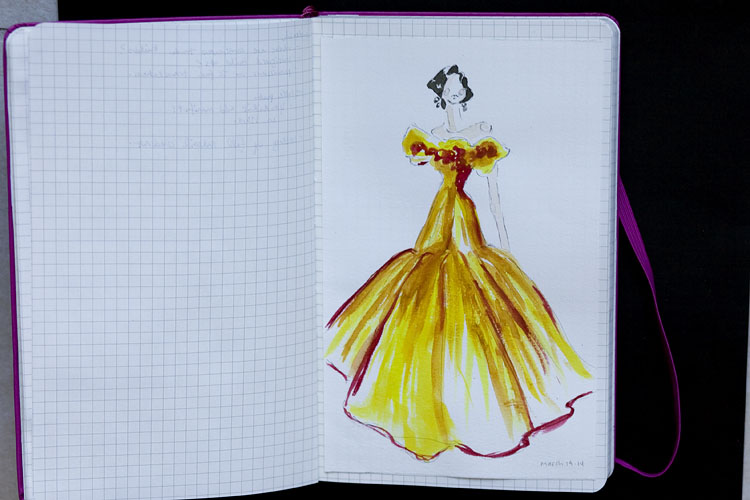 karenika.com - monthly drawing project