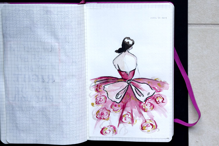karenika.com - monthly drawing project