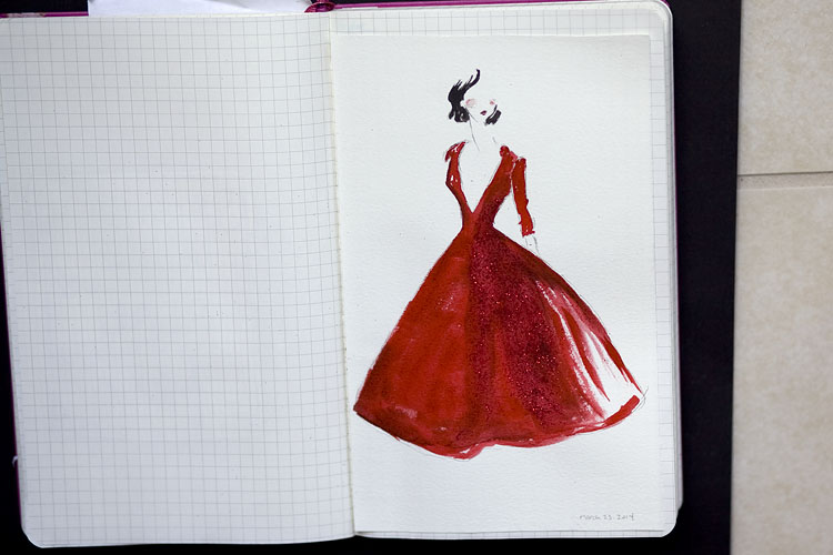 karenika.com - monthly drawing project