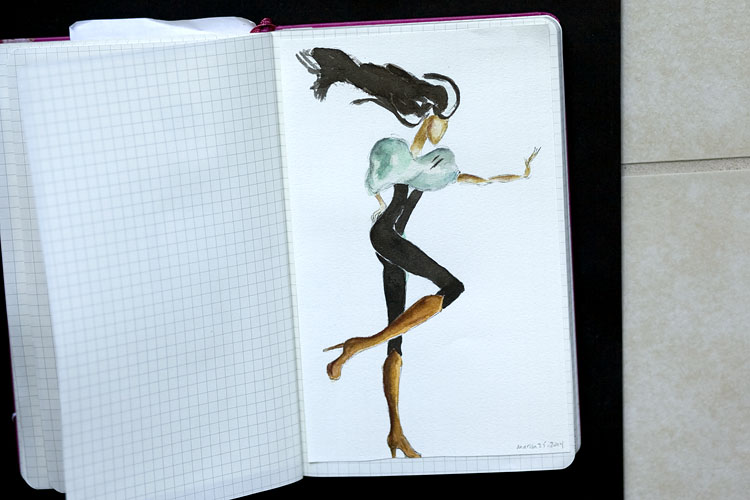karenika.com - monthly drawing project