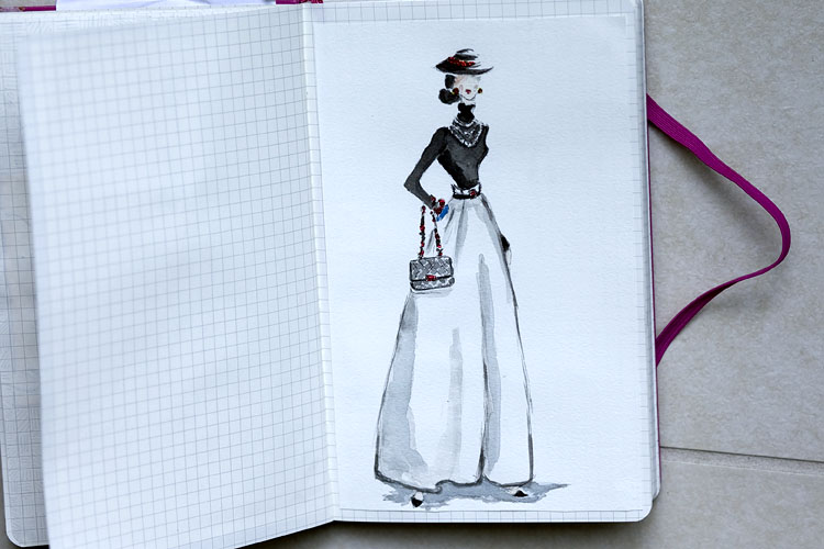 karenika.com - monthly drawing project
