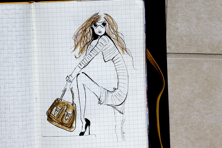 karenika.com - monthly drawing project