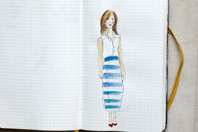 karenika.com - monthly drawing project